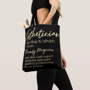Definition av Cute Esthetician Tygkasse