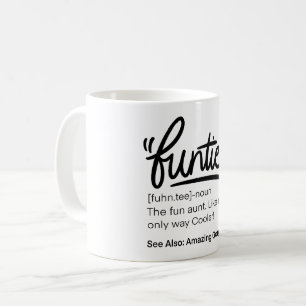 Definition av Cute Funny Moster Kaffemugg