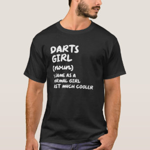 Definition av Darts Girl T Shirt