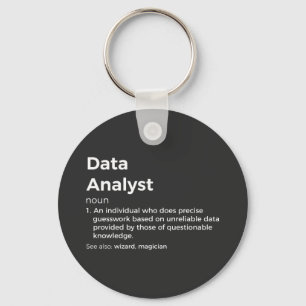 Definition av datAnalyst Nyckelring