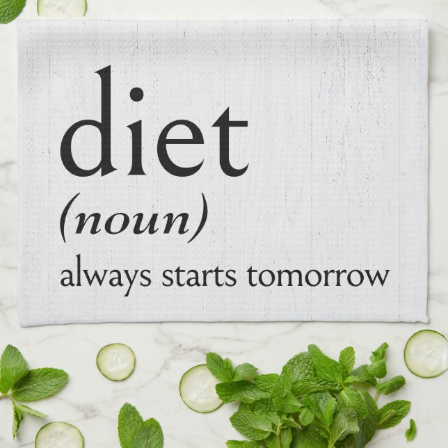 Definition av DIET Kökshandduk (Vikta)