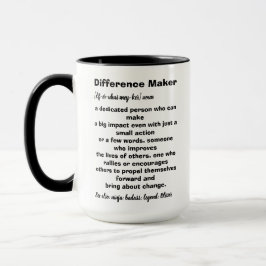 Definition av differensverktyg mugg