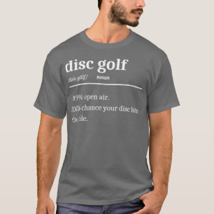 Definition av Disk Golf T Shirt