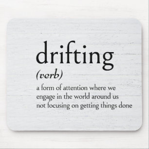 Definition av DRIFTNING Musmatta