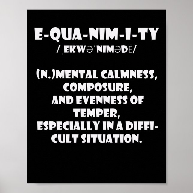 Definition av eget kapital, citat: poster (Framsidan)