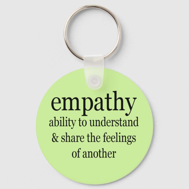 Definition av empati nyckelring (Framsida)