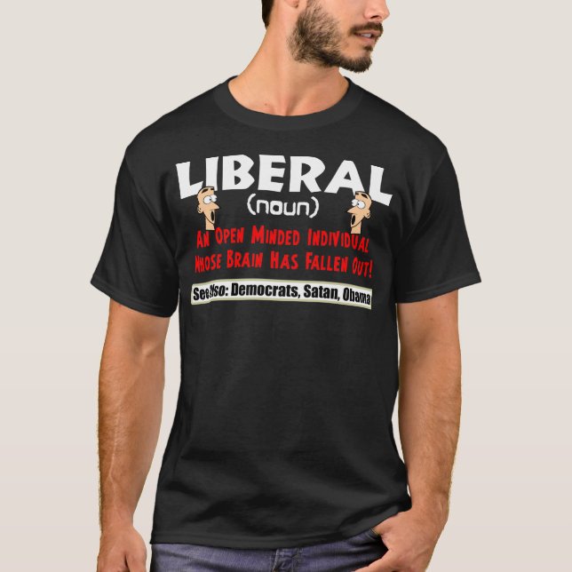 Definition av en liberal person tröja (Framsida)
