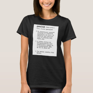 Definition av ett släkte t shirt