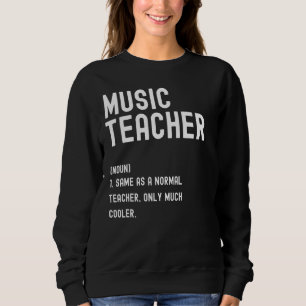 Definition av första skoldagen för musiklärare t shirt