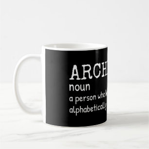 Definition av Funny Archivist Kaffemugg