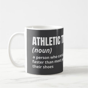 Definition av Funny Athletic Trainer Kaffemugg