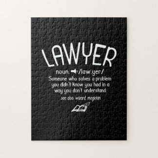 Definition av Funny Lawyer Pussel