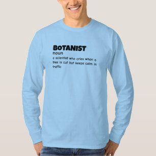 Definition av funny växtbiolog t shirt