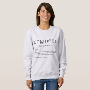 Definition av Gift Ingenjör College Major Ingenjör T Shirt
