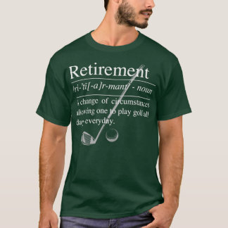 Definition av GOLF Pension T Shirt