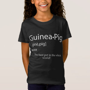 Definition av Guinea Gris - Best Pet För barn T Shirt