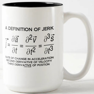 Definition av Idiot (fysikekvation Humor) Två-Tonad Mugg