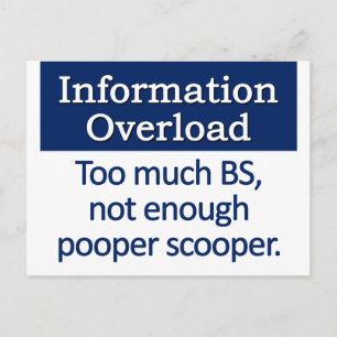 Definition av informationsöverlagring vykort