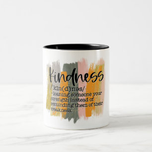 Definition av inspirationskänsla Två-Tonad mugg