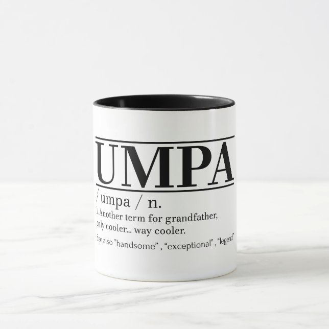 Definition av inspirationstepdad mugg (Center)