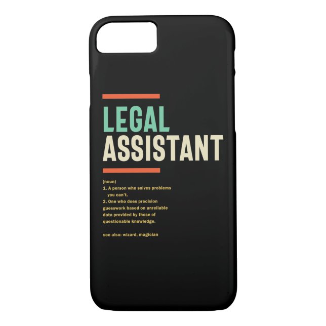 Definition av juridisk assistent Case-Mate iPhone skal (Baksida)