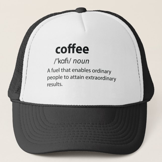 Definition av kaffeudda lexikon keps (Framsida)
