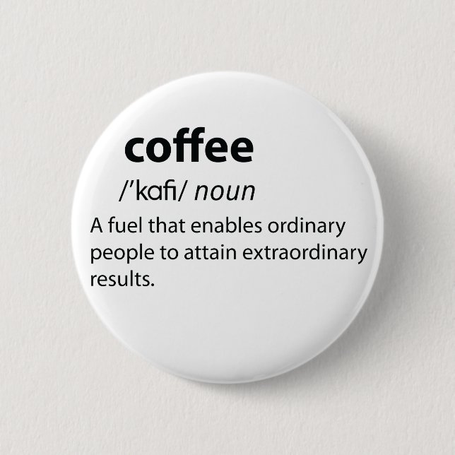 Definition av kaffeudda lexikon knapp (Framsida)