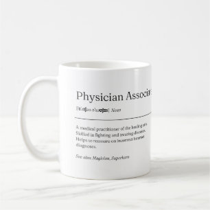 Definition av Läkare Associate Funny Mug Gift Kaffemugg