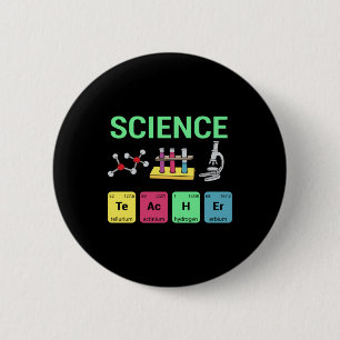 Definition av lärare Gift Science Teacher Knapp