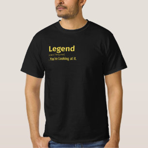 Definition av legend Du är Tittar på. T Shirt