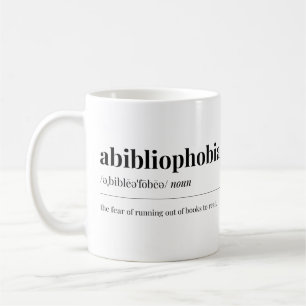 Definition av litteratur kaffemugg