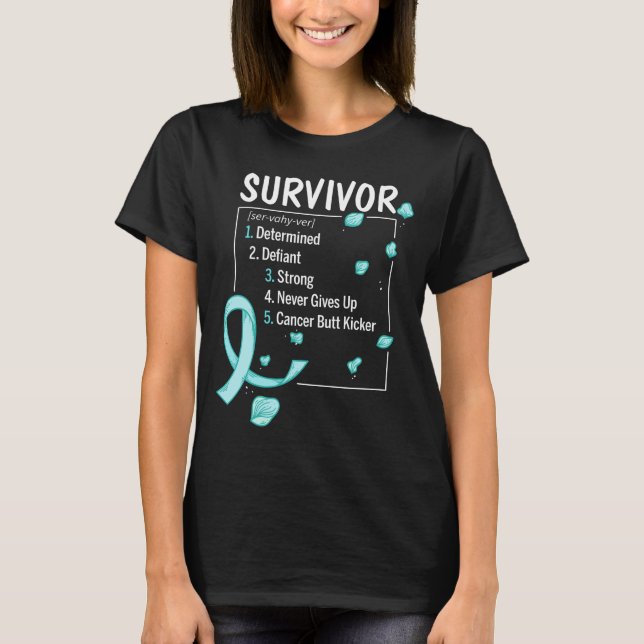 definition av livmoderhalscancer t shirt (Framsida)