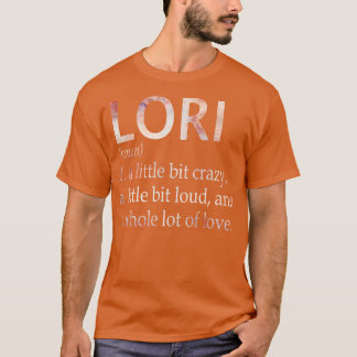 Definition av Lori Girl Namn T Shirt