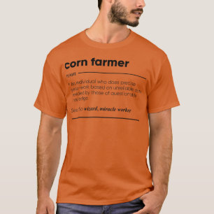 Definition av maj Farmer Funny T Shirt