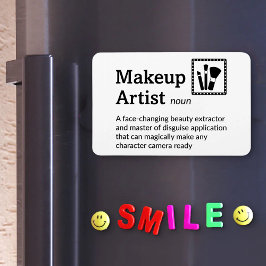 Definition av makeup-artist - Set Life 4 tum x 6 t Magnet