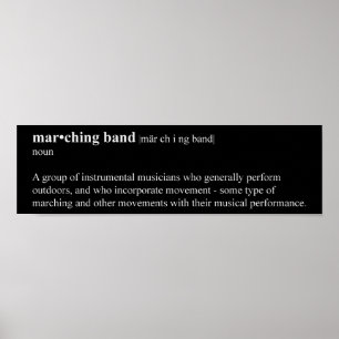Definition av markeringsband poster