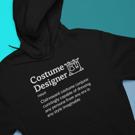 Definition av Mörk i Costume Designer - Filmbesätt Hoodie