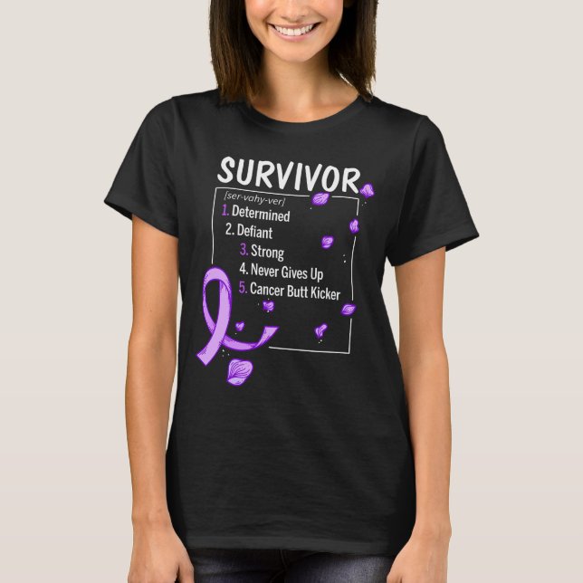 definition av överlevande från epilepsi t shirt (Framsida)