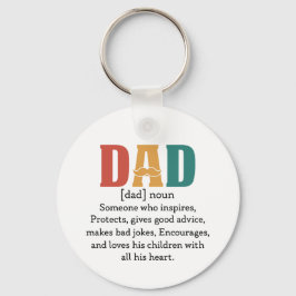 Definition av Pappa Nyckelring