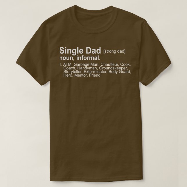 Definition av Pappa T Shirt (Design framsida)