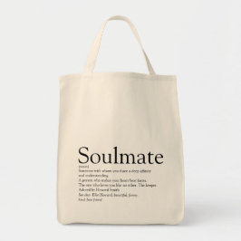 Definition av personlig Soulmate Tygkasse