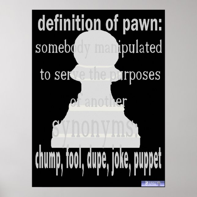 Definition av Poster pawn (Framsidan)