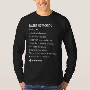 Definition av saltade fistaschmandlar: Funny T Shirt