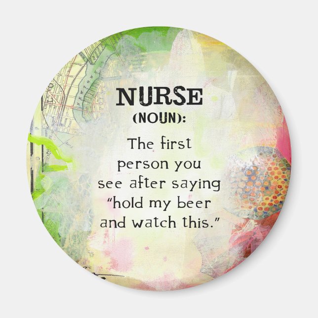 Definition av sjuksköterska magnet (Framsidan)