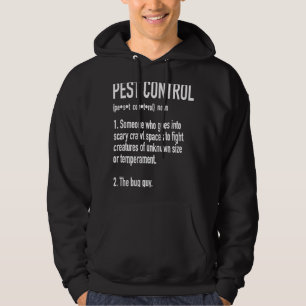 Definition av skadegörarkontroll för expansionator hoodie