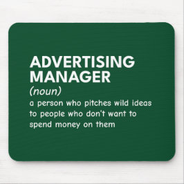 Definition av Smart Marknadsföring Manager Musmatta