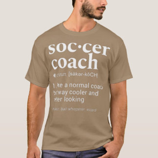 Definition av sotarcoachsfunktion för lexikondefin t shirt