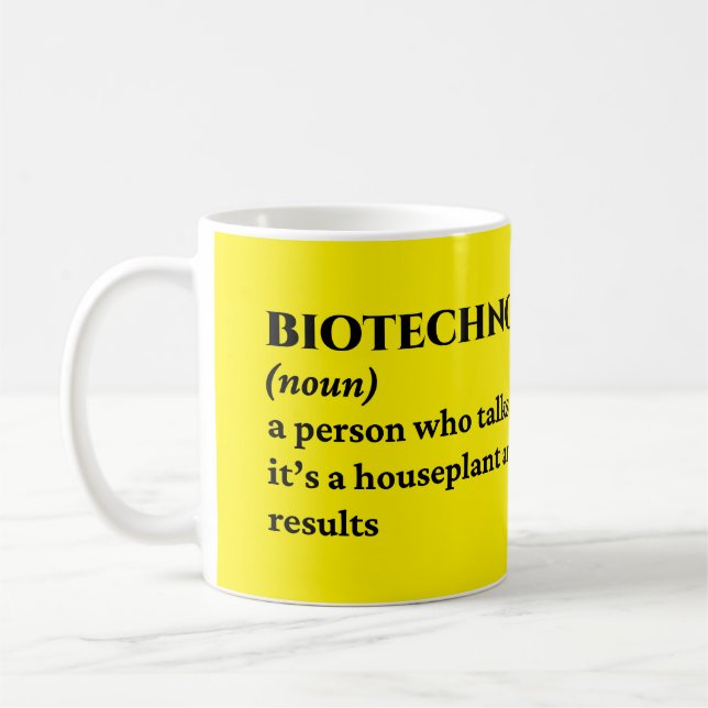 Definition av superskoj Bioengineering Kaffemugg (Vänster)