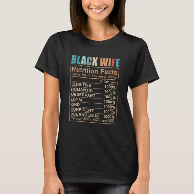 Definition av svart fru t shirt (Framsida)