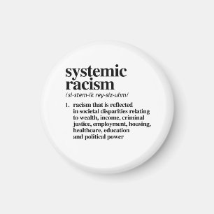 Definition av systematisk rasism magnet